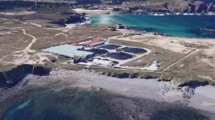 La antigua piscifactoría de Valdoviño está ubicada en Meirás