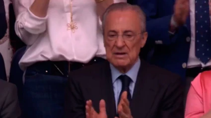 Florentino Pérez no pudo aguantar las lágrimas durante las despedidas de Modric y Ancelotti