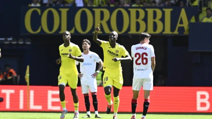 Gol de Pape Gueye (Villarreal, 2 - Sevilla, 0)