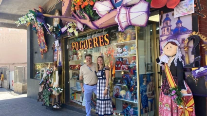El concurso de escaparates de Hogueras consolida su papel como dinamizador del comercio local