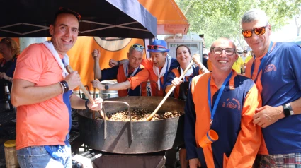 Una colla del 44è Aplec del Caragol de Lleida
