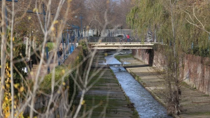 Río Guadarrama a su paso por Collado Villalba