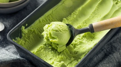 Helado de pistacho