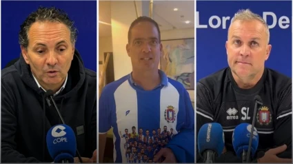 David Navarro "Peki, Jaques Passy y Sebas López.