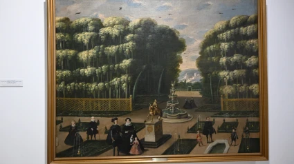 Felipe IV y Familia en la Casa de Campo.