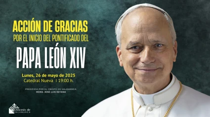 Misa de acción de gracias en Salamanca por León XIV