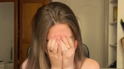 La vecina de Eibar en el vídeo
