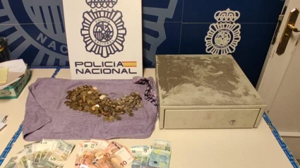 Material sustraído por el ladrón