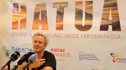 Mix Manresa, durante la rueda de prensa de hoy