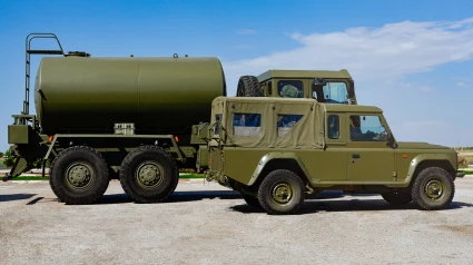 Vehículos militares blindados como los que Lorca quiere construir