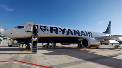 Avión de Ryanair