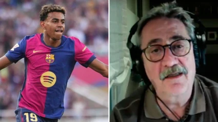 Lamine Yamal y Miguel Rico