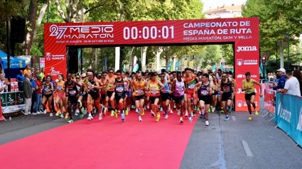 Salida de la última Media Maratón en Albacete