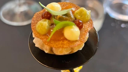 'Arroz con pitu', el ganador del XVII Campeonato de Pinchos y Tapas de Gijón