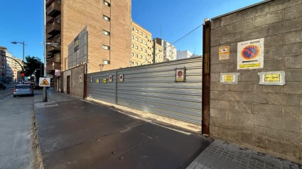 Imagen de las obras del colegio Jesús y María.