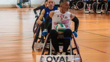 David Castrejón, tres veces mejor jugador de España de rugby adaptado