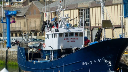 Barco en Getaria