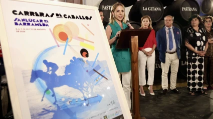Presentación del cartel de las Carreras de Caballos de Sanlúcar