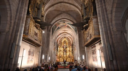 Nueva iluminación de la Catedral de Mondoñedo