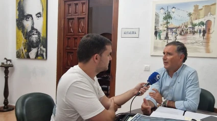 Gustavo Cuéllar, alcalde de Moguer y presidente de la Fundación Zenobia-Juan Ramón Jiménez