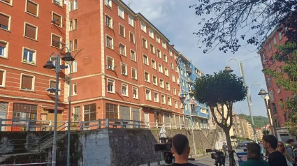 Domicilio donde ha ocurrido el asesinato en Bilbao