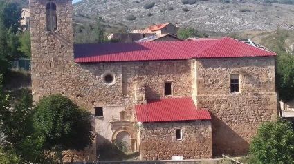 La iglesia de Luezas de Cameros espera poder reabrir seis décadas después