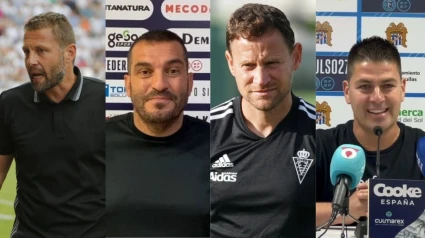 Curro Torres, Adrián Hernández, Mario Simón y Sergio Yufera