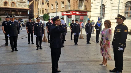 Teruel homenajea a sus agentes en el Día de la Policía Local
