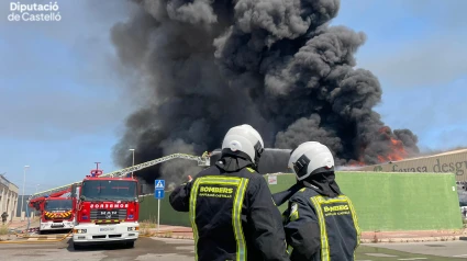 Toni Rodrigo es el oficial del Consorcio de Bomberos encargado del incendio