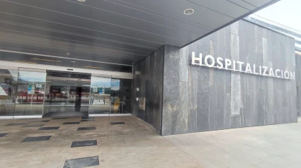 Entrada de hospitalización del HUCA de Asturias