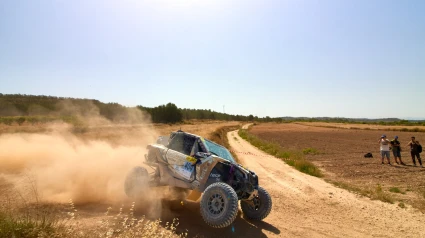 Momento de la carrera Baja Lorca que se celebró en Pedanías Altas