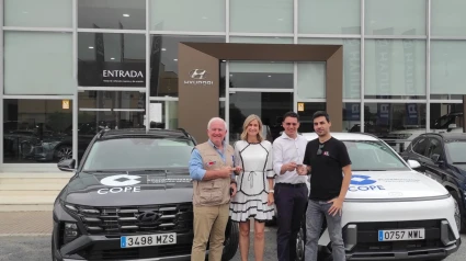 SYRLUZ, concesionario oficial Hyundai, cede a COPE Huelva los vehículos oficiales para El Rocío 2025