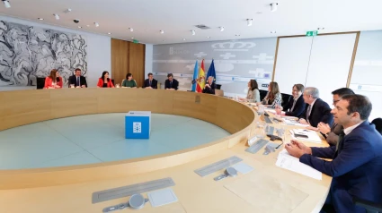 Reunión del Consello de la Xunta celebrado este lunes