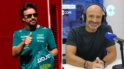 Fernando Alonso y Antonio Lobato