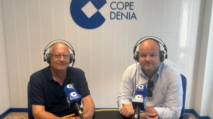 Vicent Grimalt, alcalde de Dénia, y Raúl Llobell, alcalde de Teulada Moraira