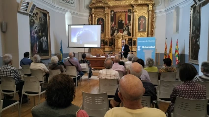 Momento de la clausura del curso de la Universidad de la Experiencia en Huesca