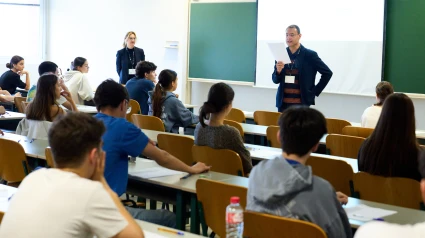 Alumnos en la PAU 2025