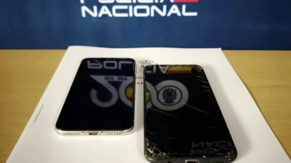 Móvil que supuestamente fue robado en Zamora