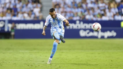 Manu Molina fue de los más destacados este año en el medio campo del Málaga.