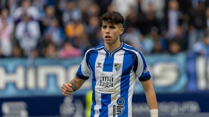 Antoñito Cordero era la gran perla del Málaga con solo 18 años.