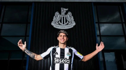 El delantero español Antonio Cordero ficha por el Newcastle United inglés.REMITIDA / HANDOUT por NEWCASTLE UNITEDFotografía remitida a medios de comunicación exclusivamente para ilustrar la noticia a la que hace referencia la imagen, y citando la procedencia de la imagen en la firma05/6/2025
