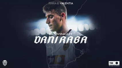 Dani Raba jugará en el Valencia las dos próximas temporadas.