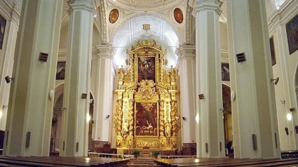 Imagen del interior de la Basílica de San Lorenzo