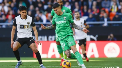 Raba visitó Mestalla en febrero con el Leganés