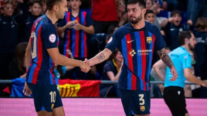 Pito y Matheus, autores de 3 de los cuatro goles del Barça