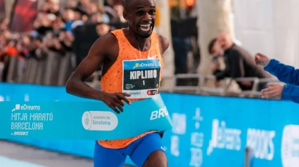 Jakob Kiplimo, plusmarquista mundial de media maratón