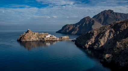 Peñón de Vélez de la Gomera, territorio español en la costa de Marruecos