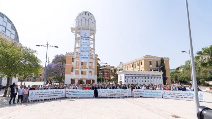 Acto en favor del trasvase en Murcia