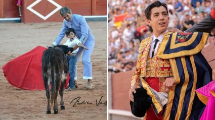 Marco Pérez en su incipiente actuación en Salamanca y en su despedida de novillero en Madrid
