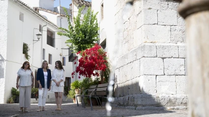 Marta Barrachina visita Aín